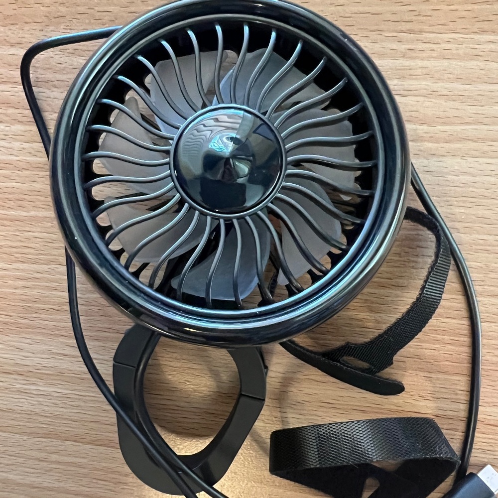 Peloton bike fan